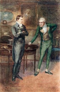 Illustration pour Northanger Abbey de Jane Austen - Arthur Wallis Mills