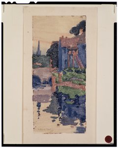 La Maison Bleue - Arthur Wesley Dow