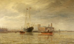 Ouverture du Royal Edward Dock, Avonmouth, 9 Juillet - Arthur Wilde Parsons