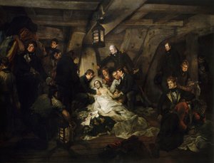 La mort de Nelson, 21 octobre 1805 - Arthur William Devis