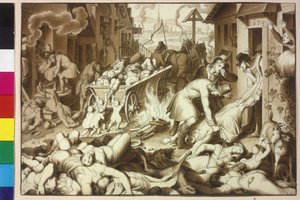 1679 décès à Vienne de janvier à novembre 122 849 personnes lors de la grande peste