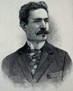 ALBARRAN Y DOMINGUEZ, Joaquin (1860 - 1912). Urologue espagnol né à Cuba. (gravure) - Artist Unknown