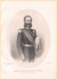 Albert Ier, roi de Saxe, - Artist Unknown