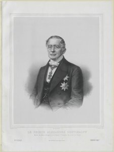Alexandre Mikhailovitch comte Gorchakov - Artist Unknown