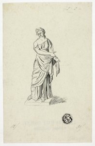 Figure allégorique (statue) - Artist Unknown