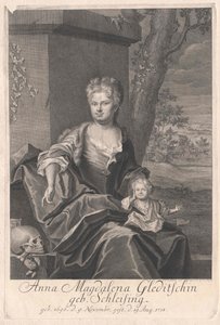 Anna Magdalene Schleising - Artist Unknown