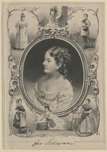 Anna Schramm (imprimé) - Artist Unknown