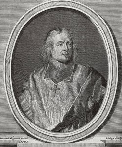 BOSSUET, Jacques-Bénigne (1627-1704). Théologien et évêque anglais. Portrait copié de l