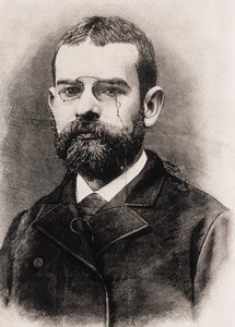 CLARIN, Leopoldo Alas y Urena, également appelé (1852-1901). Écrivain espagnol. Gravure - Artist Unknown
