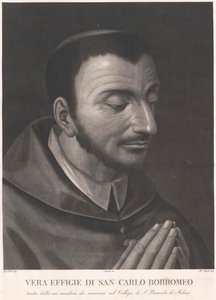 Carlo Borromeo (impression) - Artist Unknown