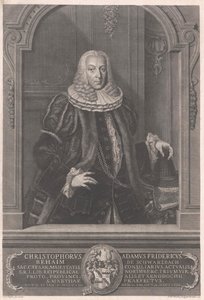 Christoph Adam Frederick Behaim de Schwarzbach - Artist Unknown