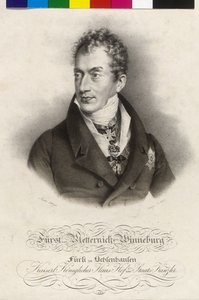 Clément Wenzel Lothar Comte de Metternich-Winneburg - Artist Unknown