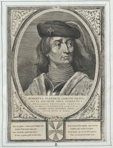 Comte de Flandre Robert Ier le Frison - Artist Unknown