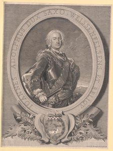 Duc de Saxe-Weissenfels Johann Adolf II - Artist Unknown