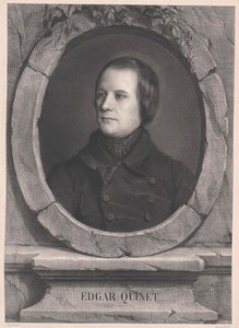 Edgar Quinet (impression) - Artist Unknown
