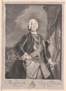 Électeur de Saxe Frédéric Auguste II - Artist Unknown