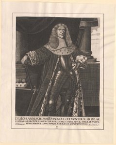 Electeur de Saxe Johann George II - Artist Unknown