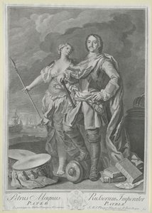 Empereur de Russie Pierre Ier le Grand - Artist Unknown