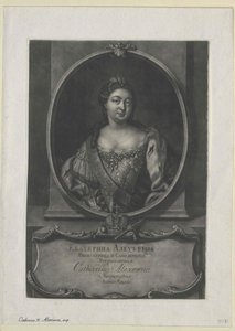 Impératrice de Russie Catherine I - Artist Unknown