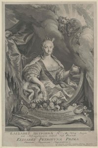 Impératrice de Russie Elisabeth - Artist Unknown