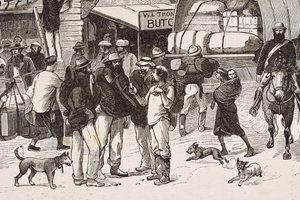 Angleterre (19ème siècle). Colonisation (1880). La vie des chercheurs d