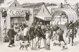 Angleterre (19e siècle). Colonisation (1880). La vie des chercheurs d