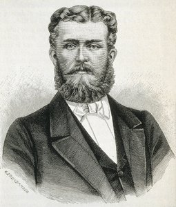 HOHENZOLLERN-SIGMARINGEN, Léopold (1835-1905). Frère du roi Carol Ier de Roumanie et père du futur roi Ferdinand de Roumanie. Gravure - Artist Unknown