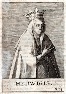 Jadwiga de Pologne (gravure) - Artist Unknown