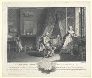 Jean Jacques Rousseau - Artist Unknown