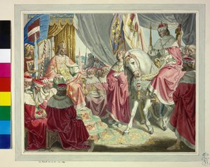 Roi Rodolphe Ier de Habsbourg - Artist Unknown