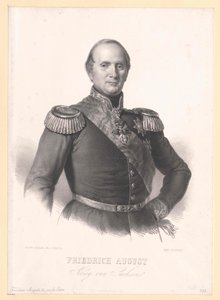 Roi de Saxe Frédéric Auguste II - Artist Unknown