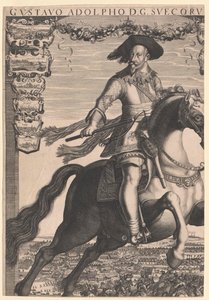 Roi de Suède Gustavus Adolphus de Suède - Artist Unknown