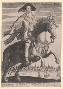 Roi de Suède Gustavus Adolphus de Suède - Artist Unknown