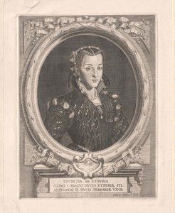 Lucrèce de Médicis, - Artist Unknown