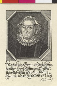 Magdalene baronne Herberstein - Artist Unknown