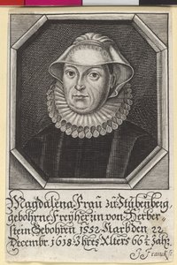 Magdalene baronne Herberstein - Artist Unknown