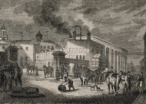Porte principale du Barclay