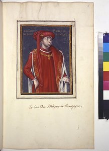 Miniature, :, Philippe III . le bon - Artist Unknown