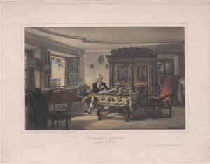 Mozart à la composition - Artist Unknown