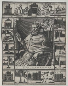 Pape Sixte V. - Artist Unknown