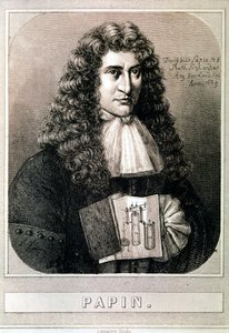 Portrait de Denis Papin (eau-forte)