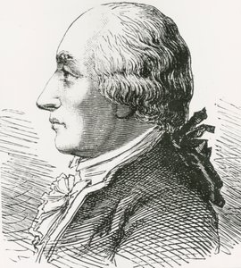 Portrait of Jacques Charles (print) - Artist Unknown