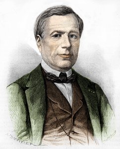 Portrait de Xavier MARMIER Écrivain, poète, voyageur, traducteur de littérature du Nord.