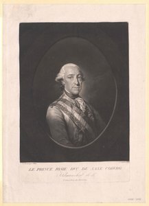Prince de Saxe Cobourg-Saalfeld Frederic Josiah - Artist Unknown