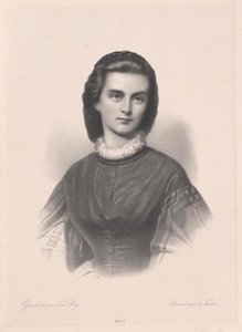 Princess in Bayern-Gelnhausen Marie (imprimé) - Artist Unknown