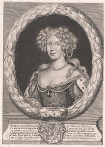 Princesse de Brunswick-Wolfenbüttel Elisabeth Eleanor - Artist Unknown