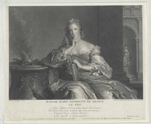 Princesse de France Marie Henriette - Artist Unknown