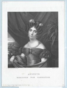 Princesse de Hesse-Kassel Auguste - Artist Unknown