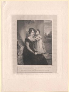 Princesse de Saxe Cobourg-Saalfeld Victoria