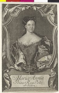 Princesse de Saxe Maria Anne - Artist Unknown